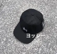 Stussy ブラック ベースボールキャップ