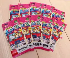 【新品未開封】どうぶつの森 amiibo カード サンリオコラボ 10パック