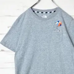 ノースフェイス　気球刺繍　REGULAR FIT　灰　S/90 S2505185