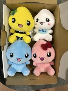 しずくちゃん ぬいぐるみ4体セット　景品