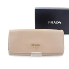 ⭐︎美品⭐︎ PRADA 長財布 サフィアーノレザー アイコン