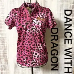 人気DANCEWITH DRAGONダンスウィズドラゴン レオパードゴルフウェア