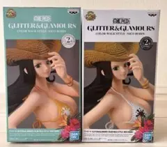 【新品　未使用】ONE PIECE ニコ・ロビン フィギュア ２個セット　レア込