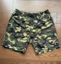 GRAMICCI パッカブル迷彩柄 ショートパンツ Lサイズ