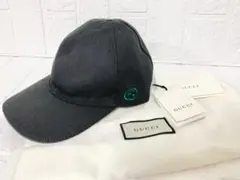 GUCCI グッチ キャップ 帽子 M ブラック