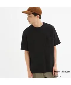 GU ヘビーウェイトビッグT（5分袖）