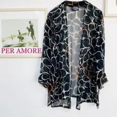 ★限定特価★ イタリア製 PER AMORE シルク カーディガン ジャケット