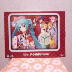 初音ミク　時計　アートクロック 新品　未開封
