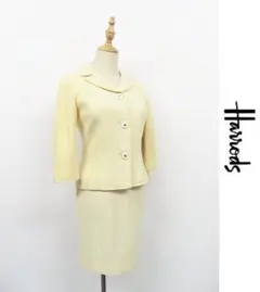 D159/Harrods ツイードスーツ セットアップ ジャケット 1 クリーム