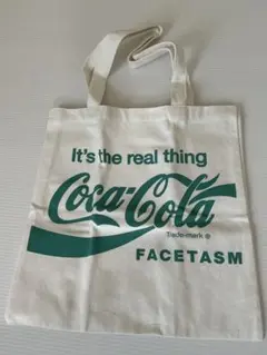コカコーラとFACETASMのコラボトートバッグ