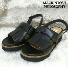 ✨美品✨MACKINTOSH PHILOSOPHY フリンジ バックストラップ