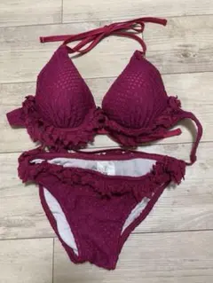 シェリーモナ ワンショルダークロシェットビキニ 水着