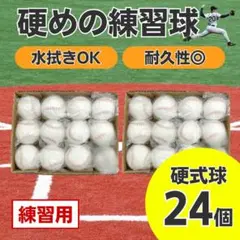 野球ボール 24個 12個入 2ダース 硬式球 野球 硬球 練習用 9インチ
