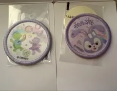 ダッフィー＆フレンズ ルーちゃんとシルエットワッペン 2Set