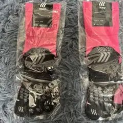 TABIO FOOTBALL 五本指ソックス M ピンク