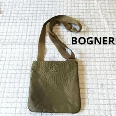美品　BOOGNER ボグナー　ショルダーバッグ オリーブ