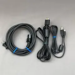 PS3 初期型 ケーブルセット ミニUSBケーブル 電源コード AVケーブル
