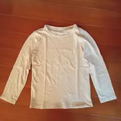 2つ選んで500円対象商品!!　無印良品　綿　長袖Tシャツ 120