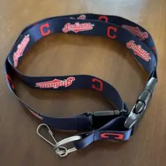 MLBインディアンス　ネックストラップ