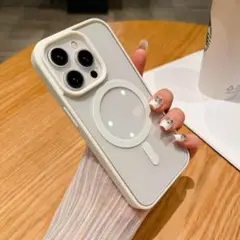 お買い得！　新品未使用　iPhone15pro ケース　白 02