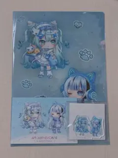 ポケコロツイン スイパラ アクスタ ポストカード クリアファイル