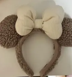 ディズニー カチューシャ もこもこ