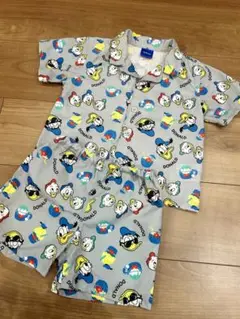 ドナルドダック 半袖シャツとショートパンツセットアップ90㌢