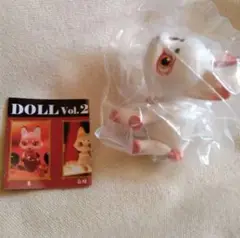 白紅緋 カプセルドール Capsule DOLLフィギュア キツネ 匿名配送