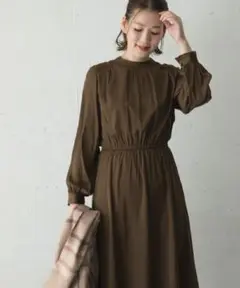 アーバンリサーチロッソ 前後2WAYギャザーワンピース