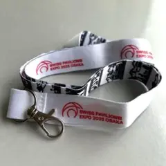 大阪関西万博・スイスパビリオン スイス館　ネックストラップ(lanyard)