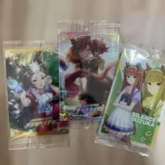 ウマ娘キャラクターカード３枚セット