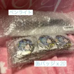 星街すいせい 日本武道館Live ペンライト&缶バッジⅹ20セット まとめ売り