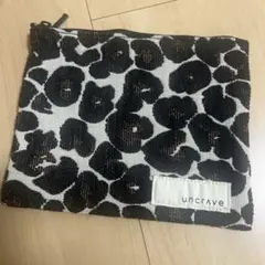 uncrave ヒョウ柄ポーチ　ノベルティ　未使用