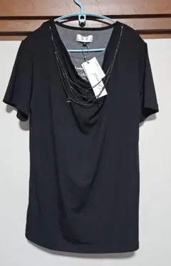 00s Growth by in the atticレイヤードドレープtシャツ
