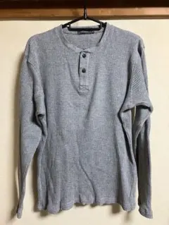 【匿名配送】ヘンリーネックTシャツ M