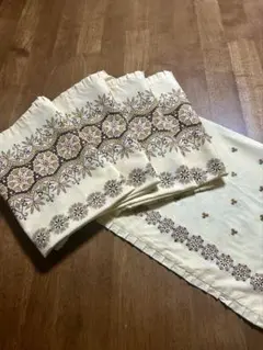 [未使用保管品]座布団カバー5枚セット