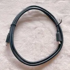 TYPE-C Micro-Bケーブル 1M 5ピン マイクロ 充電器 黒色