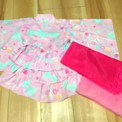 メゾピアノ　mezzopiano　浴衣　ドレス　100cm