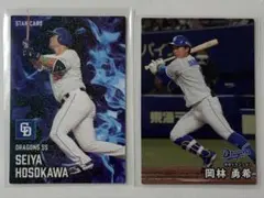 プロ野球チップス2025 中日ドラゴンズ 細川成也 岡林勇希 2枚セット