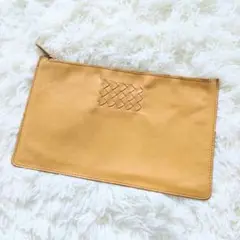 BOTTEGA VENETA クラッチバッグ イエロー イントチャート