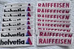 helvetia & RAIFFEISEN 刺繍ワッペンセット16コ