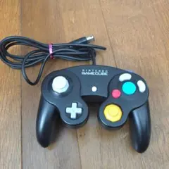 任天堂　ゲームキューブコントローラー　ブラック　黒　純正