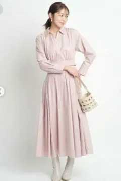 ジャスグリッティ　JUSGLITTY シャツワンピース