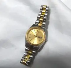 超希少　SEIKO5 自動巻　ゴールド　コンビ