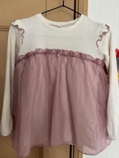 ピンクレース トレーナー