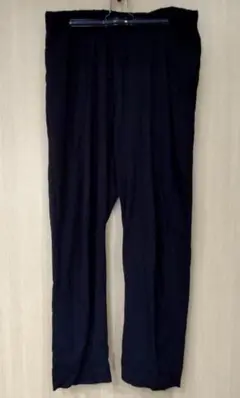 MUJI Labo スムースジャージーリラックスパンツ Mサイズ 黒 ブラック