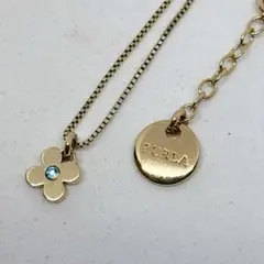 FURLA フルラ ゴールドカラー ネックレス