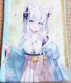 (未開封)白上フブキ　マフラータオル グッズ-タオル】hololive ERROR マフラータオルコレクション