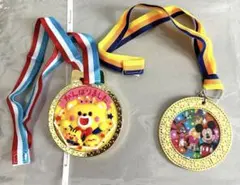 美品 メダル 金 がんばりました 熊 クマ くま