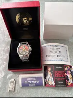 ONE PIECE SEIKO FILM RED腕時計 ワンピース ウォッチ セイコー ONE PIECE FILM RED 公開記念ウオッチ／プレミアム